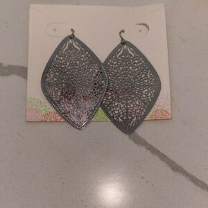 Intricate Silver Filigree Earrings